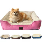 Caminha de Cachorro Cama Pet Sherpa Reforçada Tamanho M e G Cachorro e Gato