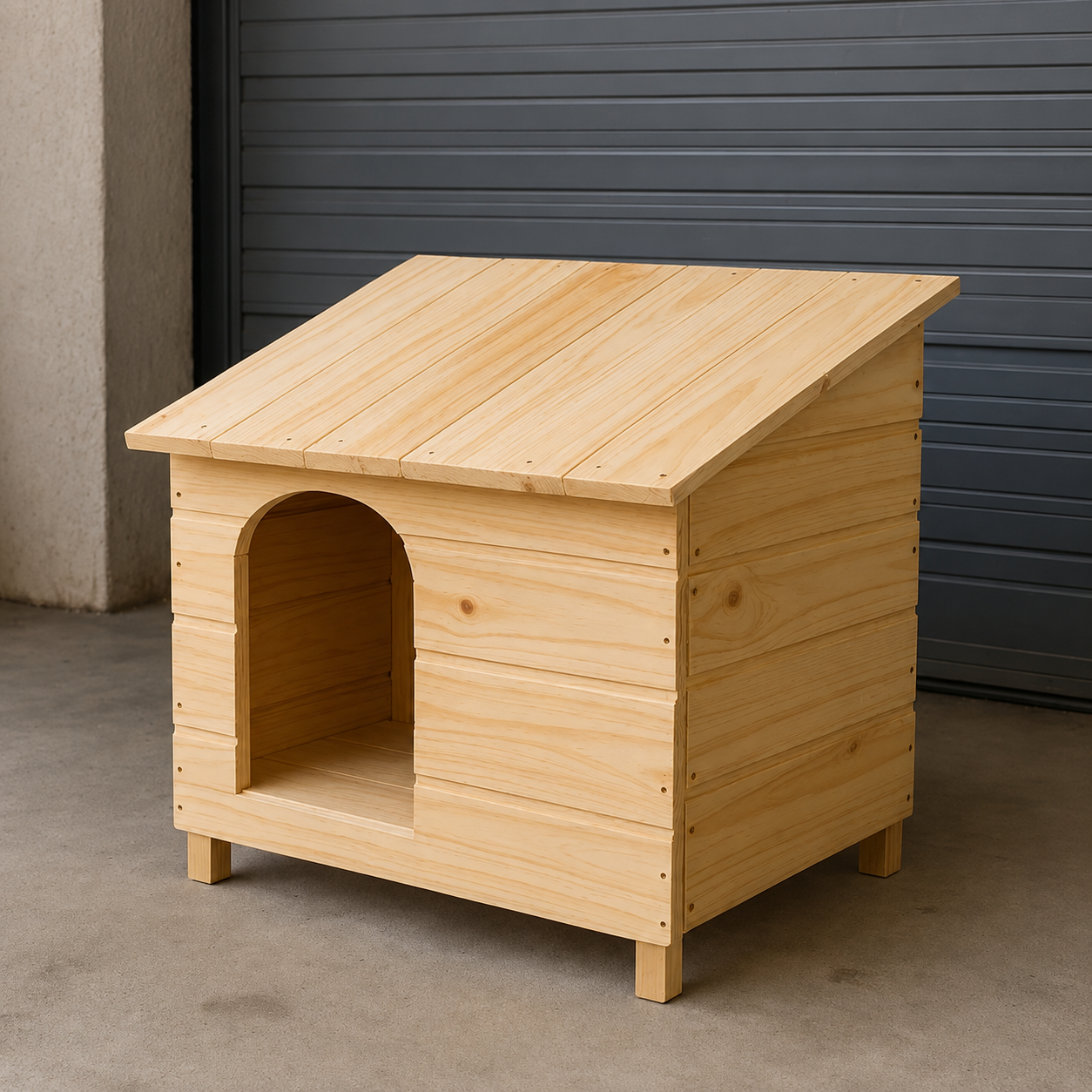 Casa Cachorro N5 Pet Modelo Edícula De Madeira Desmontável Resistente