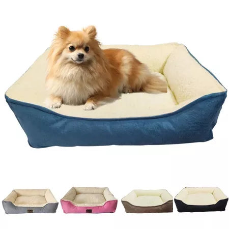 Caminha de Cachorro Cama Pet Sherpa Reforçada Tamanho M e G Cachorro e Gato
