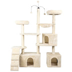 Arranhador torre de gato grande  ajustável multifuncional brinquedo
