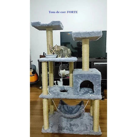 Arranhador Para Gato Castelo Cores Variadas