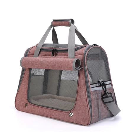 Bolsa Transporte Cães E Gatos Mochila Avião Viagem Mala