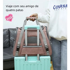 Bolsa Transporte Cães E Gatos Mochila Avião Viagem Mala