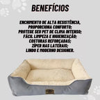 Caminha de Cachorro Cama Pet Sherpa Reforçada Tamanho M e G Cachorro e Gato