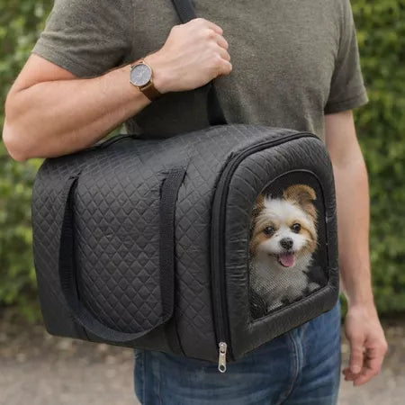 Casa E Bolsa De Transporte Pet Cachorro Gato Viajem