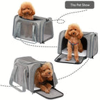 Bolsa de transporte para cães e gatos Mochila Mala de viagem para avião