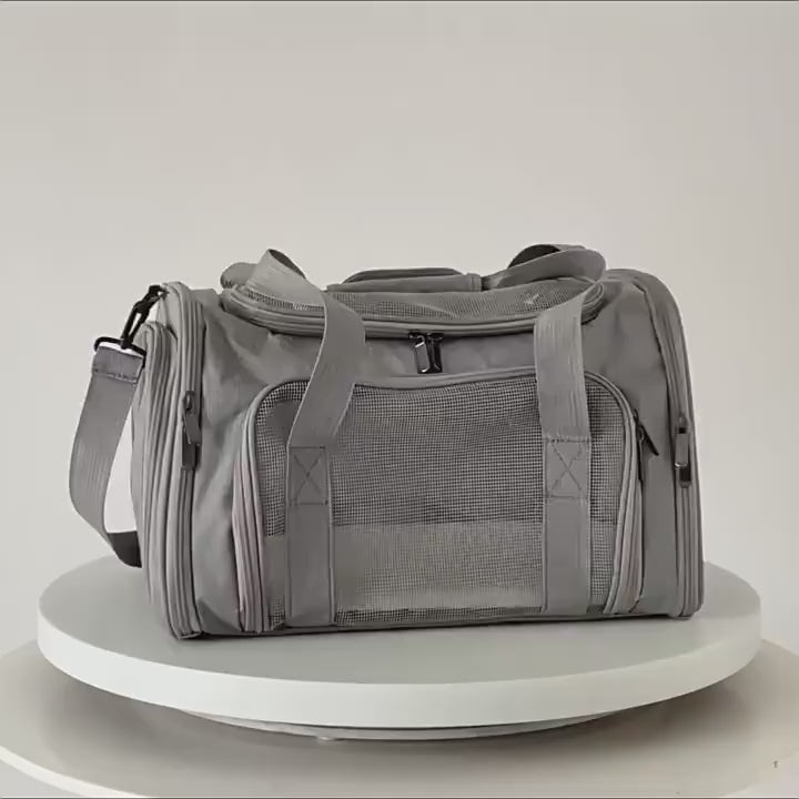 Bolsa de transporte para cães e gatos Mochila Mala de viagem para avião