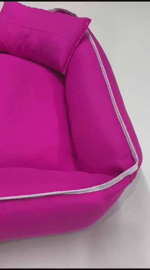 Cama Pet Média Cama para Cachorro Lavável Para Animais até 12KG