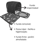 Casa E Bolsa De Transporte Pet Cachorro Gato Viajem