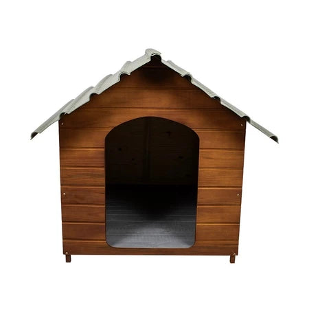 Casa Casinha De Cachorro com Telhado Ecológico Grande N5 Cor Cerejeira
