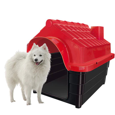 Casa Casinha Plástica De Cachorro Cães N7 Desmontável